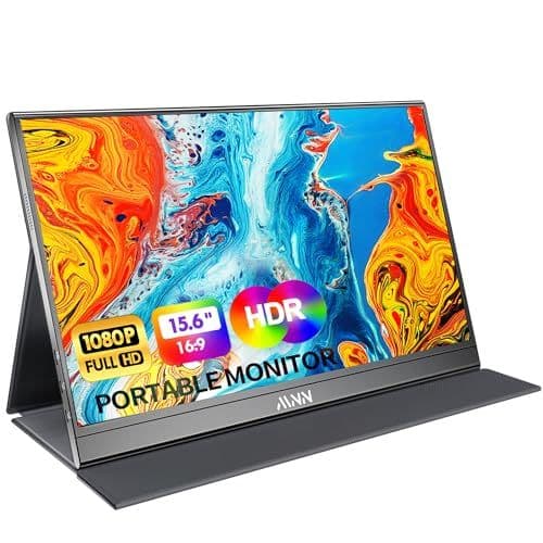 MNN 15.6" FHD Portable Monitor (USB-C, IPS)